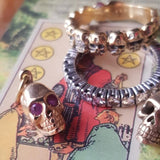 Skull -Calaverita- 18k Ring