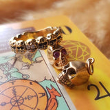 Skull -Calaverita- 18k Ring