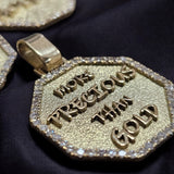 More Precious Than Gold Medallion
