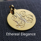 Engraved Discs 1 ONE INITIAL
