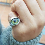 Medium Signet Eye Ring