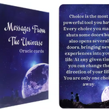 Universe Message Cards – 54 Oracle Deck for Daily Guidance & Inspiration