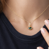 Small Simple Eye Pendant