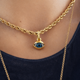 Small Simple Eye Pendant