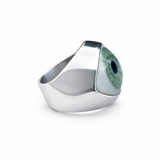 Evil Eye Large Signet Ring