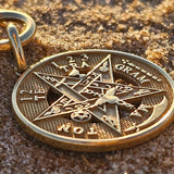 Tetragrammaton Pentagram Pendant