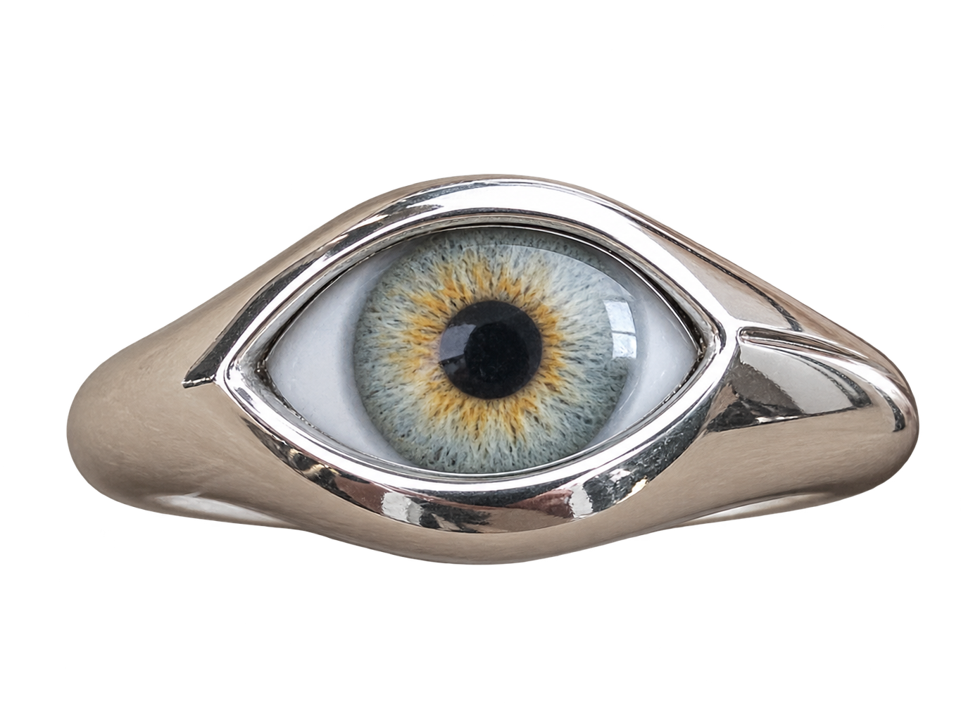 Small Signet Eye Ring