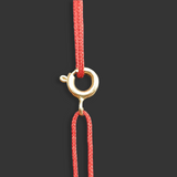 Nugget Cord Necklace 18k