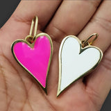 Enamel Heart Pendant