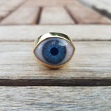 Evil Eye Large Signet Ring