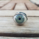 Evil Eye Large Signet Ring