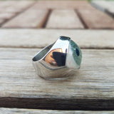 Evil Eye Large Signet Ring
