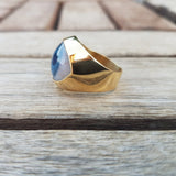 Evil Eye Large Signet Ring