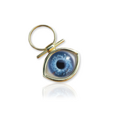 Evil Ankh Eye Gold Pendant