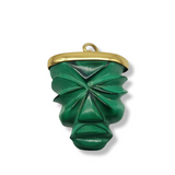 18k Gold Malachite Face Mask