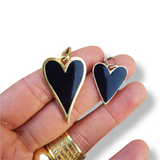Enamel Heart Pendant