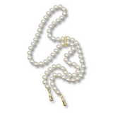 Tie Pearl Necklace