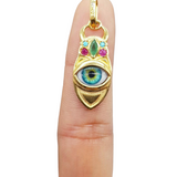 Eye Scarab Mini Pendant