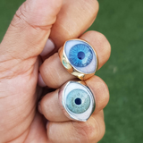 Evil Eye Large Signet Ring