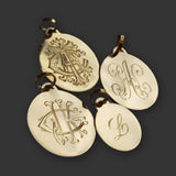 Engraved Discs 1 ONE INITIAL